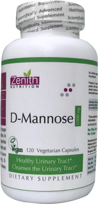 

Zenith Nutrition D-Mannose 1000mg 120 Nos(120 No)