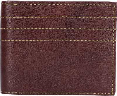 

Harp Men Brown Genuine Leather Wallet(4 Card Slots)