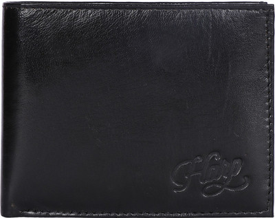 

Harp Men Black Genuine Leather Wallet(4 Card Slots)