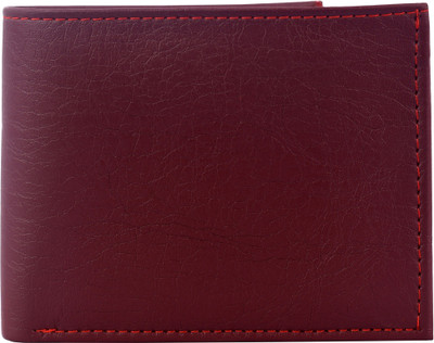 

TR Fashion Boys Red, Maroon Genuine Leather Wallet(5 Card Slots), Tr red maroon