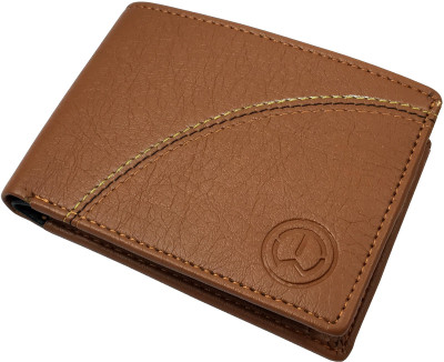 

SA Enterprises Boys Black Artificial Leather Wallet(3 Card Slots), Tan