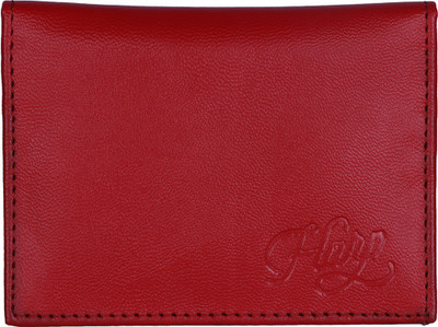 

Harp Men Red Artificial Leather Wallet(4 Card Slots)