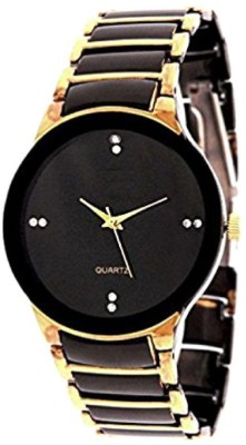 UNEQUETREND UTOOOO IIK Gold Metal Strap With Black Dial Luxury Watch Watch  - For Men   Watches  (unequetrend)