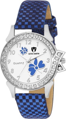 OCTIVO MARTIN OM-LT 2055 Blue Watch  - For Girls   Watches  (OCTIVO MARTIN)