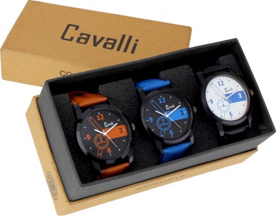 Cavalli CW417 Exclusive Triple Combo Watch  - For Men   Watches  (Cavalli)