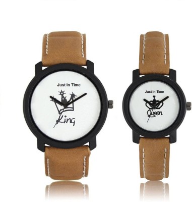 Just In Time Attractive Couple Watch  - For Couple   Watches  (Just In Time)
