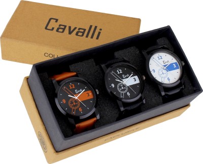 Cavalli CW419 Exclusive Triple Combo Watch  - For Men   Watches  (Cavalli)