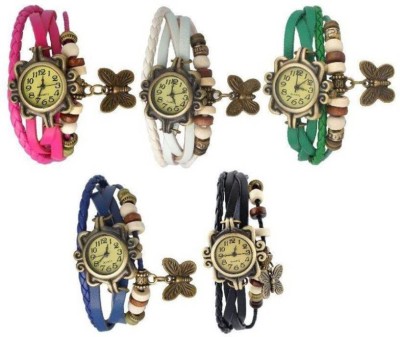 Frida pink.white,green,blk,blue dori analogue stylish designer watches for girls and women Watch  - For Girls   Watches  (Frida)
