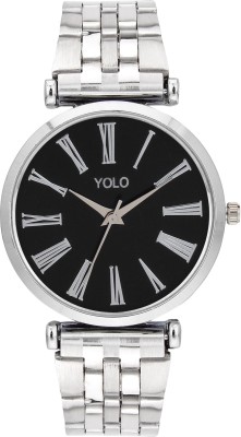 YOLO YLC 102 Classic Black Analog Watch  - For Women   Watches  (YOLO)