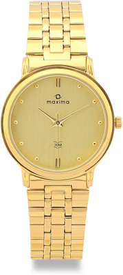 

Maxima 01107CMGY Watch - For Men