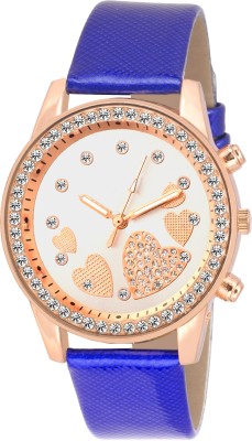 COSMIC QUEEN OF HEARTS SOOMS SL-0068 SUPER GLORIOUS LADIES DIAMOND STUDDED PARTY WEAR Watch  - For Women   Watches  (COSMIC)
