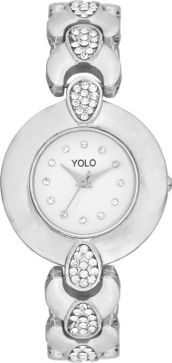 YOLO YLC 105 Crystal Studded Watch  - For Women   Watches  (YOLO)