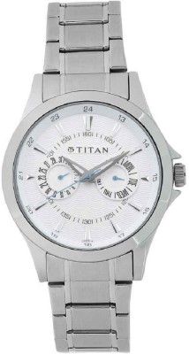 Titan Octane Silver Dial Watch  - For Men   Watches  (Titan)