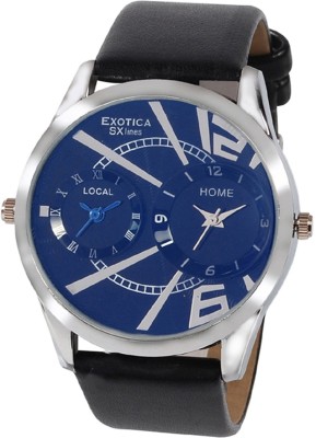 Exotica Fashion RB-EF-81-Dual-Blue Watch  - For Men   Watches  (Exotica Fashion)