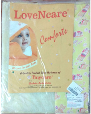 

Tiny Care Baby Bed Plain-One Side Plastic 274B M Size 3 Pieces/Pack- Lemon Standard Crib(Fabric, Lemon)