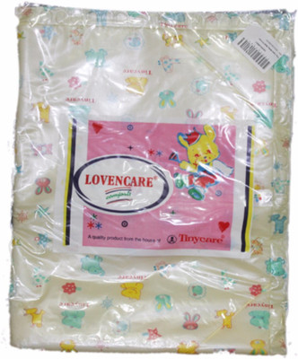 

Tiny Care Baby Bed Printed With Foam 203 M Size- Lemon Standard Crib(Fabric, Lemon)