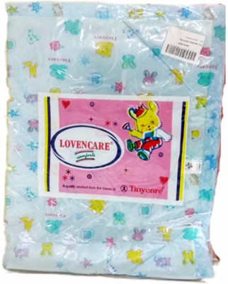 

Tiny Care Baby Bed Printed With Foam 203 M Size- Blue Standard Crib(Fabric, Blue)