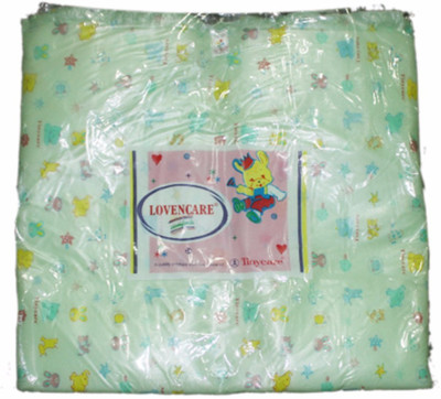 

Tiny Care Baby Bed Printed With Foam 203B XL Size- Green Standard Crib(Fabric, Green)