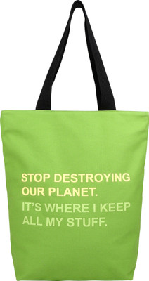 

Angesbags Anges Keep Stuff Tote Multipurpose Bag(Green, 5 inch)