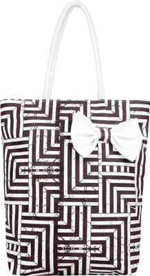 

Angesbags Anges Bow Tote Multipurpose Bag(Brown, 5 inch)