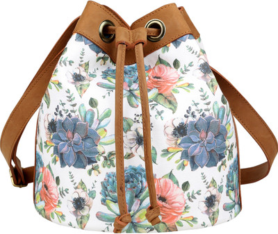 

Angesbags Anges Vinci Sling Sling Bag(White, 5 inch)