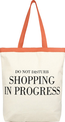 

Angesbags Anges ShoppingInProgress Tote Multipurpose Bag(White, 5 inch)