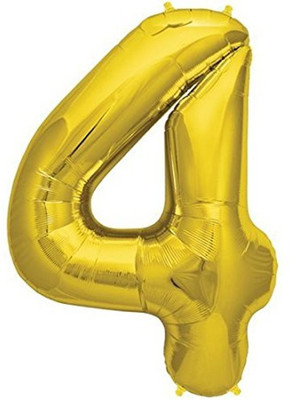 

Balloonistics Solid BAL4 Balloon(Gold, Pack of 1)