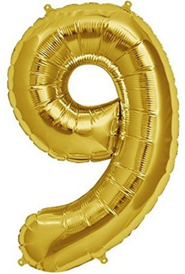 

Balloonistics Solid BAL9 Balloon(Gold, Pack of 1)