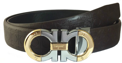 

Ammvi Creations Men Brown Genuine Leather Belt