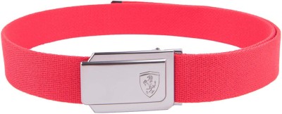 

Puma Men & Women Casual Red Synthetic Belt, Rosso corsa-puma black