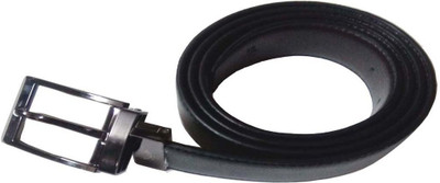 

BABA BLESSINGS Men Formal, Party Black Texas Leatherite Reversible Belt