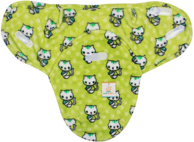

Ole Baby Printed  Swadding Baby Blanket(Polyester, Green