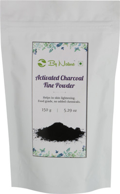 

By Nature Activated Charcoal Powder (Food Grade) for Face Mask, Teeth Cleaning, Oral Consumption etc.(150 g)