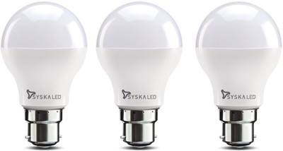 

Syska 7 W Standard B22 LED Bulb(White, Pack of 3)