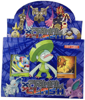 

Assemble Pokemon Primal Clash Poke Card For Kids(Multicolor)
