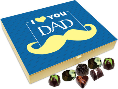 

Chocholik Gift Box - I Love You Dad, You Are Best In The World Chocolate Box - 20pc Truffles(240 g)