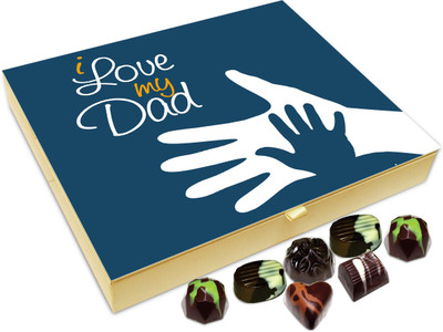 

Chocholik Gift Box - I Love My Dad Chocolate Box - 20pc Truffles(240 g)