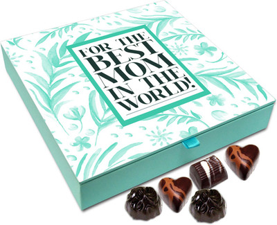 

Chocholik Gift Box - For The Best Mother In The World Chocolate Box - 9pc Truffles(108 g)