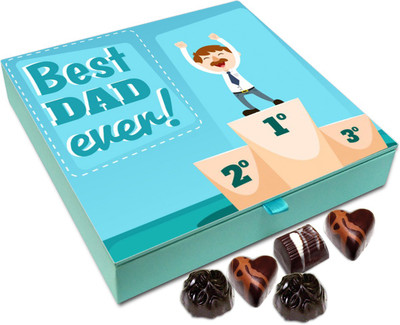 

Chocholik Gift Box - You Are The Best Dad In The World Chocolate Box - 9pc Truffles(108 g)