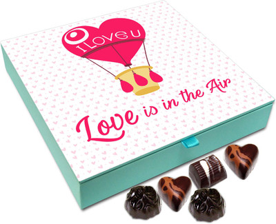 

Chocholik Gift Box - Love Is In The Air My Friend Chocolate Box - 9pc Truffles(108 g)