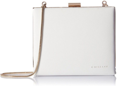 Giordano Party White Clutch
