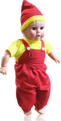 

Akshat NONIE DUNGREES RED 18" MASOOM(Multicolor)