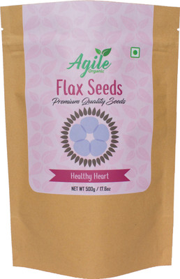 

Agile Organic Brown Flax Seeds(500 g)