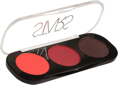 

Star's Cosmetics Eye Chrome Palette - Black Cherry/Cranberry orange/Cinammon Pink 12 g(Black Cherry, Cranberry Orange, Cinammon Pink)