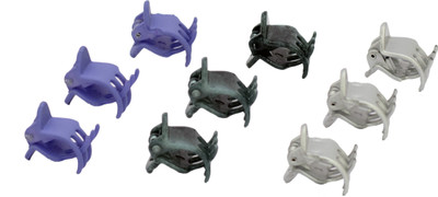 

Elite Models (France) Small Fashion Butterfly Hair Clips (9 pc Set) Hair Clip(Multicolor)