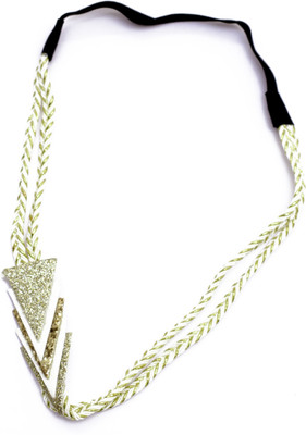 

Elite Models (France) Designer Hair Jewellery Head Wrap Hair Chain(Gold)