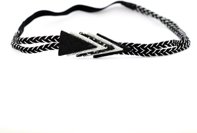 

Elite Models (France) Designer Hair Jewellery Head Wrap Hair Chain(Black)