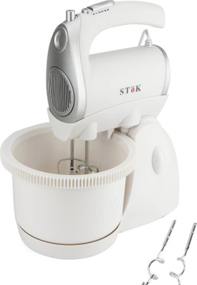 

Stok ST-SM01 350 W Stand Mixer, Hand Blender(White)