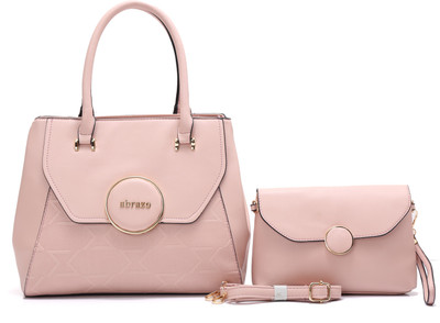 

abrazo Hand-held Bag(Pink)