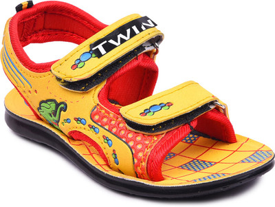 TWIN Boys & Girls Velcro Strappy Sandals(Multicolor) available at flipkart for Rs.179